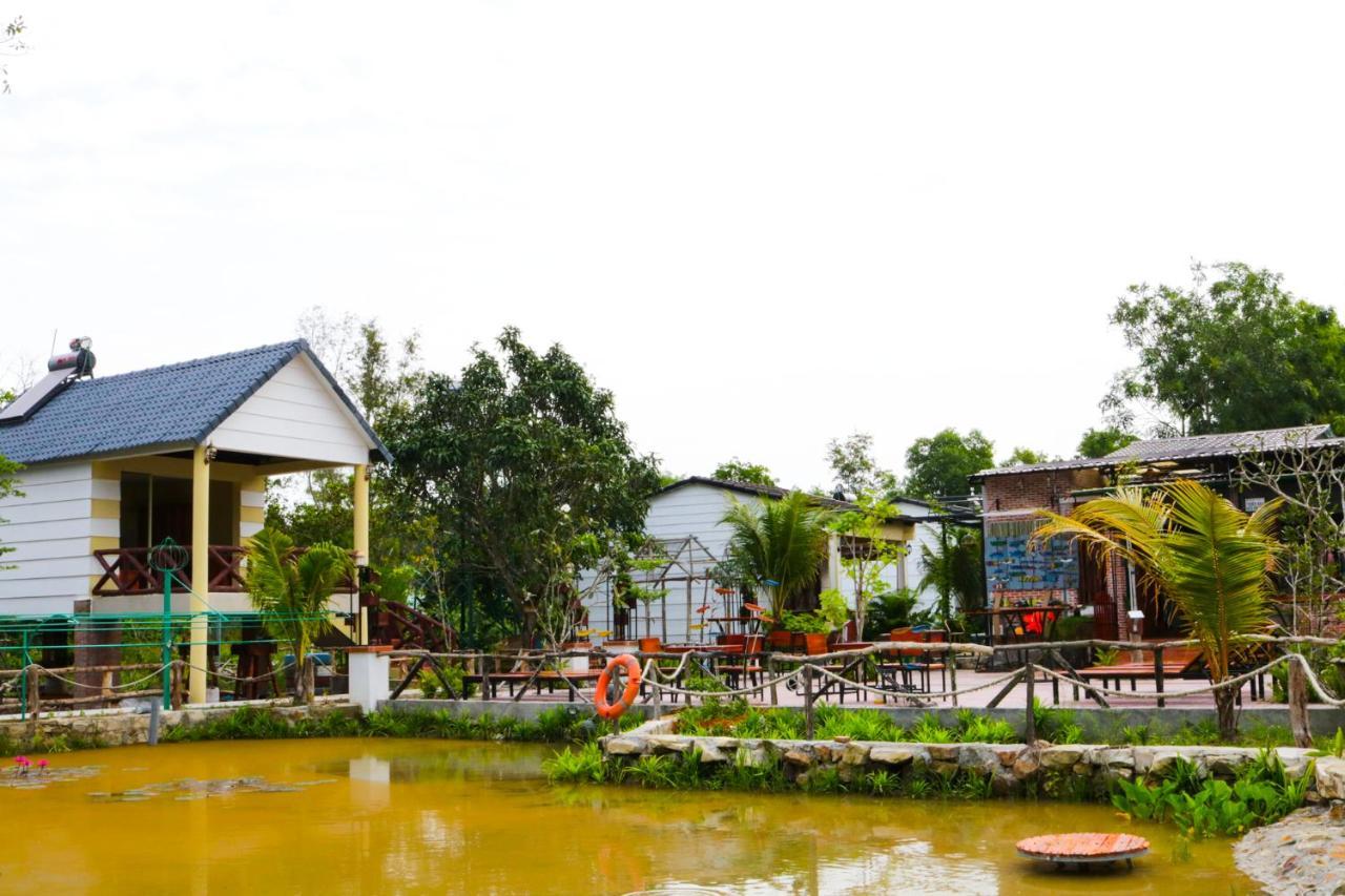 Bungalows Bai Vong Дуонг-Донг Экстерьер фото